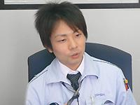 東日本産機システムサービス課　第二係<br />X線作業主任者　麦島和樹　氏