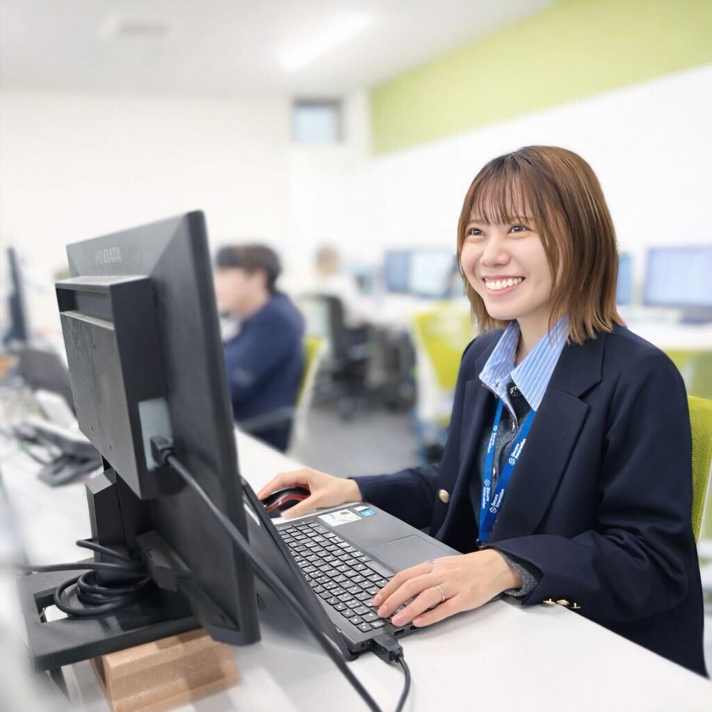4~8名のチームで仕事をしていくので、分からないことは常に質問できる環境。OJTには特に力を入れています。