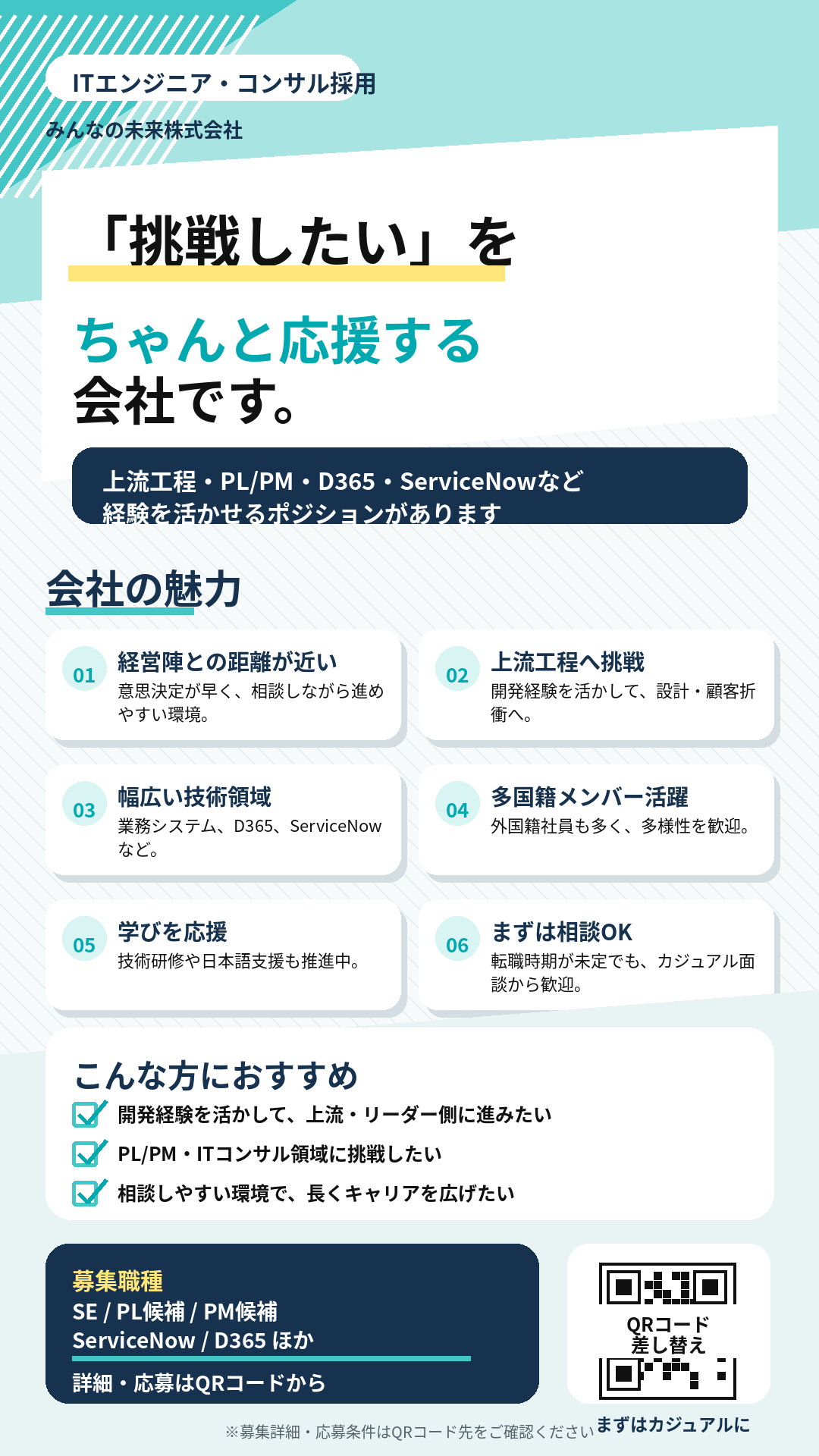 事業内容：IT人材・組織体制構築・システム開発を組み合わせた法人向けソリューション提供