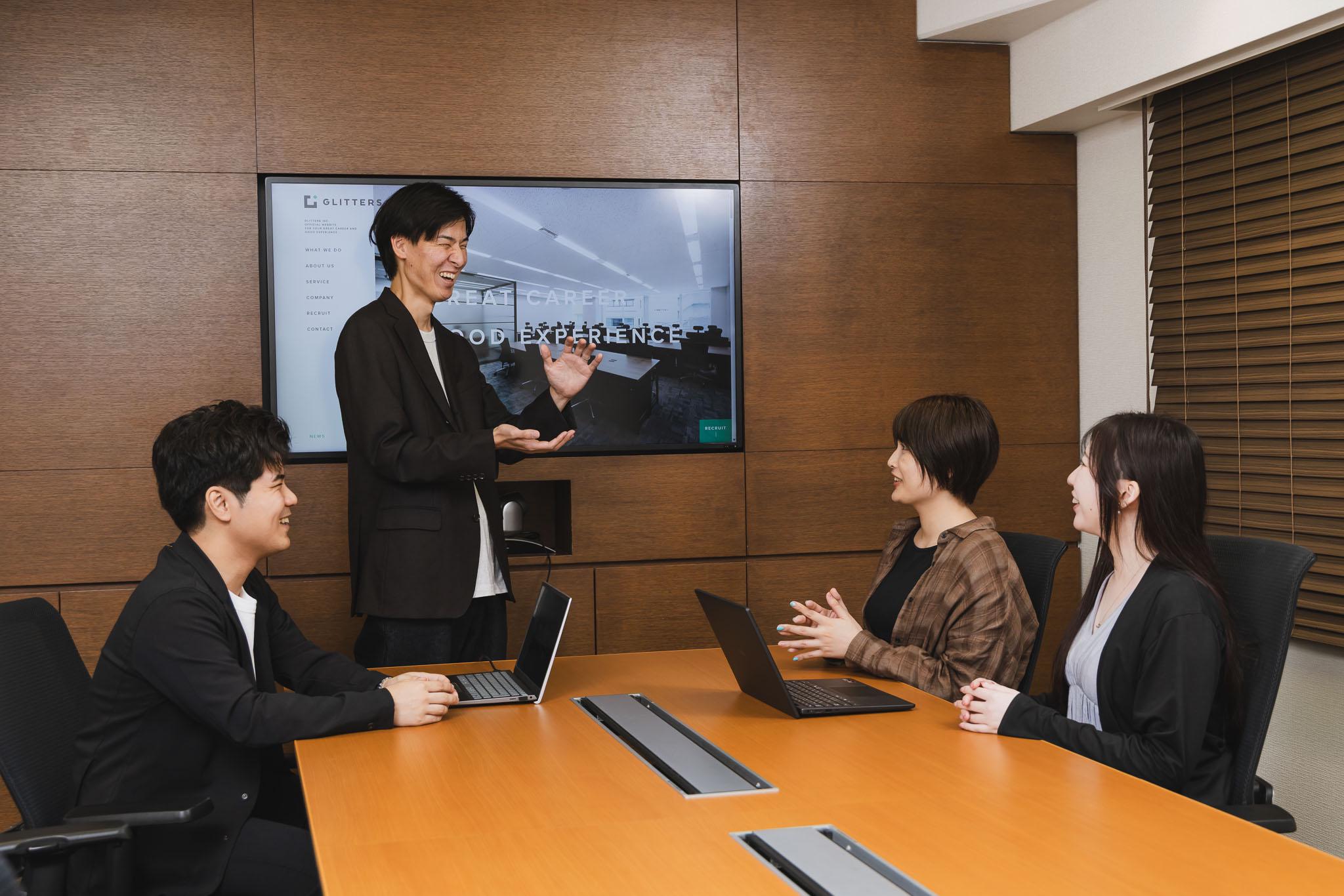 同社では、業務で成果を出した後には、経験や成功体験を活かし、新規事業にチャレンジすることもできる。