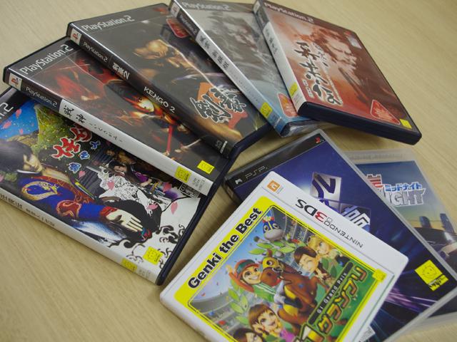 開発製品の一例です。皆さんも目にしたこと、耳にしたこと、そしてプレイしたことのあるタイトルがあるのではないでしょうか！