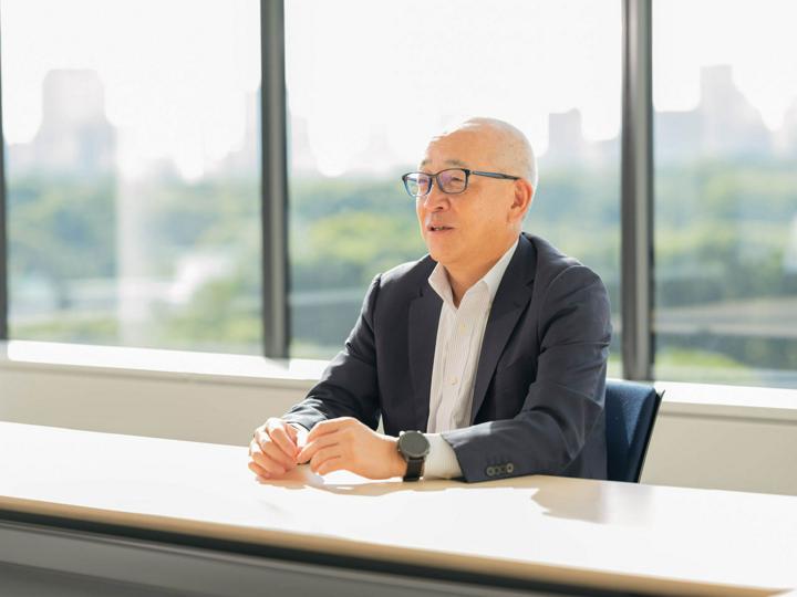 株式会社日本経済新聞社のインタビュー写真