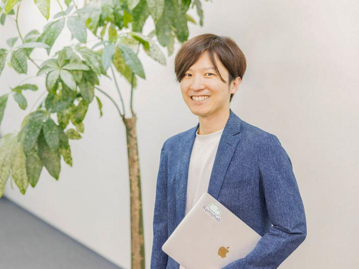株式会社リモハブのインタビュー写真