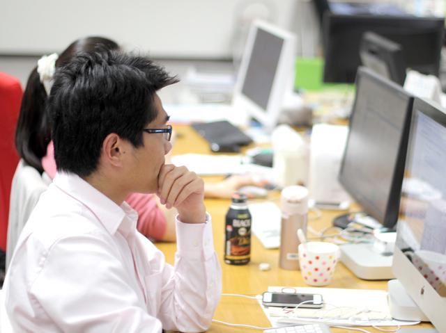 大手家電メーカーのECサイトの開発をメイン業務とする。誰もが知っている大型サイトのUIはこの会社が手がけている。