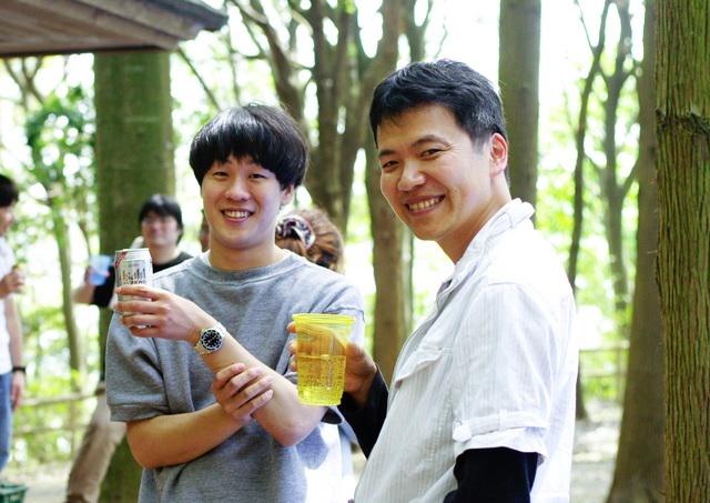 みんなでバーベキュー