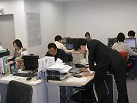 仕事やってまっせ！