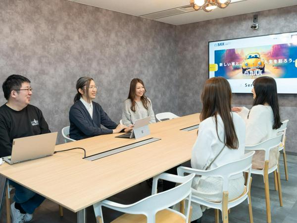 募集している求人：中古車査定の取材/サポートスタッフ